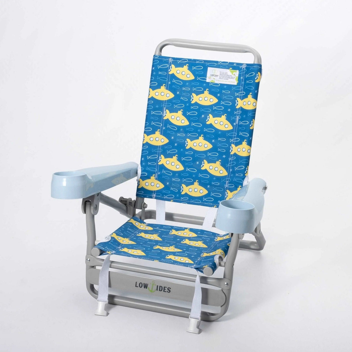 Lowtides - Gully Child Beach Chair - Yellow Submarine - Safari Ltd®