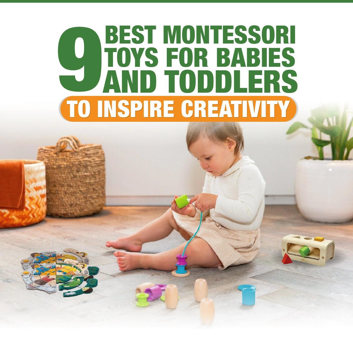 9 Best Montessori Toys For Babies and Toddlers To Inspire Creativity - Safari Ltd®