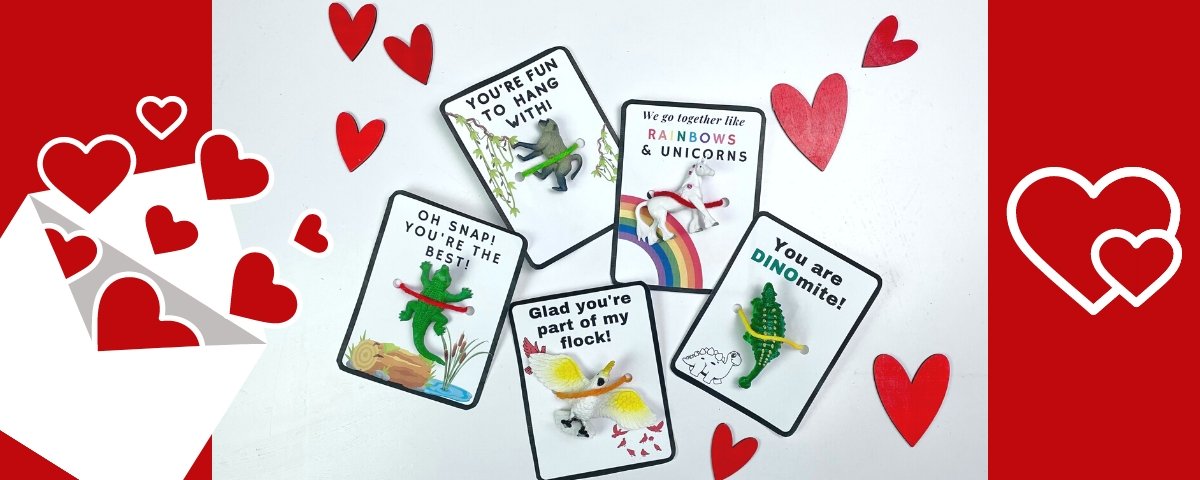 Wild DIY Valentine Cards - Safari Ltd®