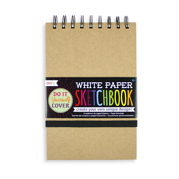 OOLY - DIY Sketchbook - Large White Paper |  | Safari Ltd®