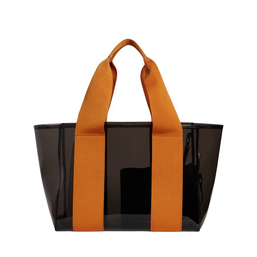 Wellington Cabana Tote - Black/Caramel |  | Safari Ltd®