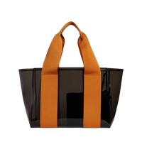 Wellington Cabana Tote - Black/Caramel |  | Safari Ltd®