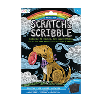 OOLY - Mini Scratch & Scribble Art Kit - Playful Pups |  | Safari Ltd®