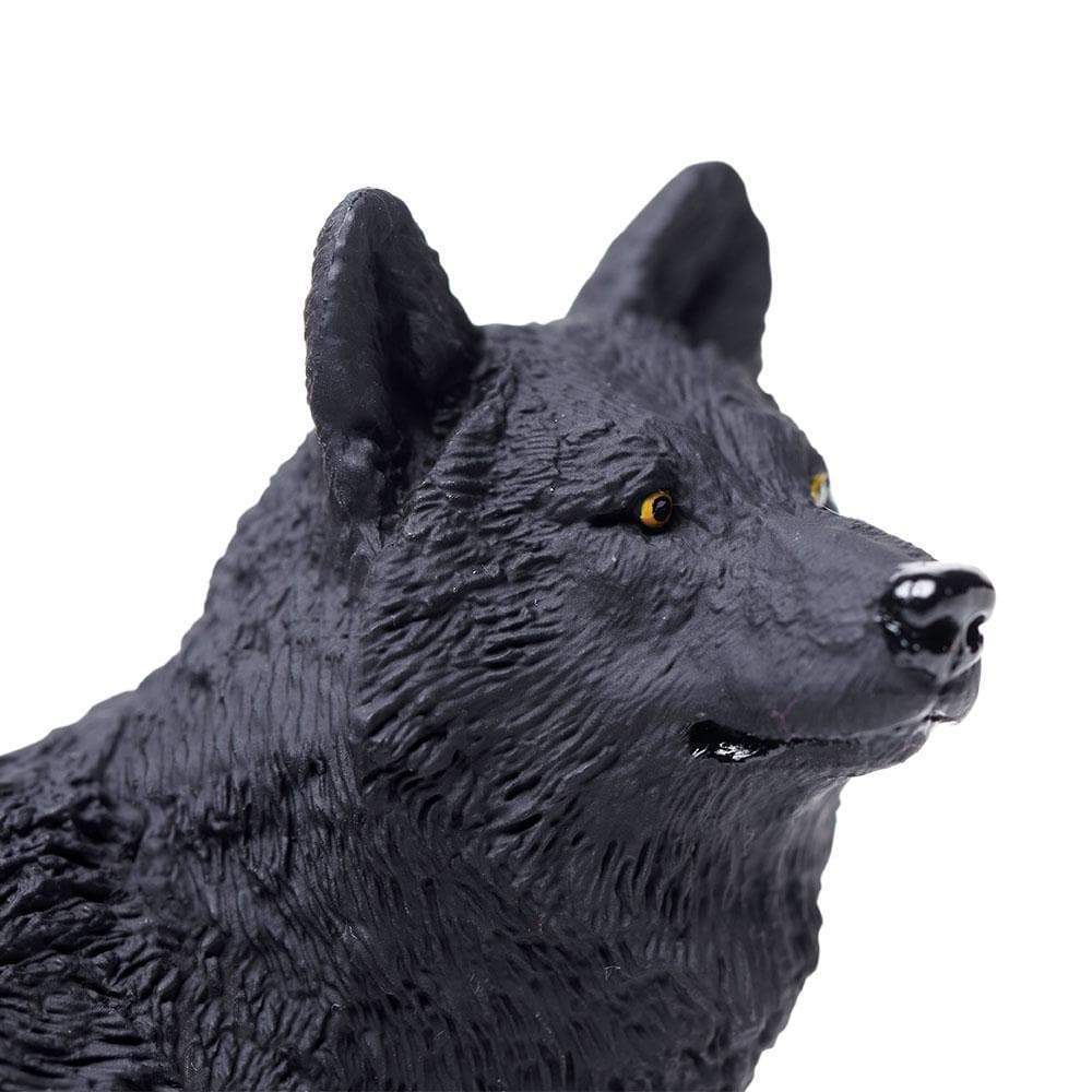 Black Wolf Toy | Wildlife Animal Toys | Safari Ltd®