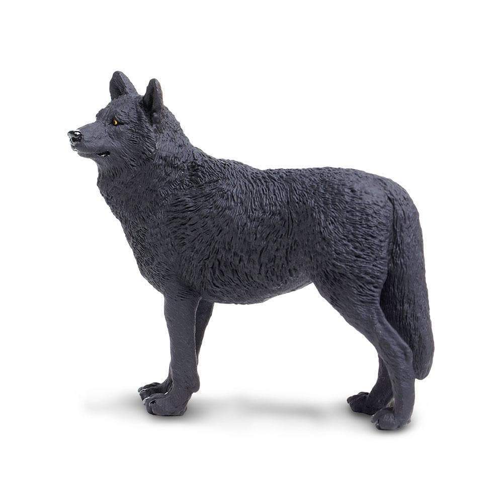 Black Wolf Toy | Wildlife Animal Toys | Safari Ltd.