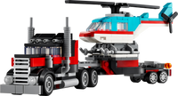 31146 Flatbed Truck with Heliocopter |  | Safari Ltd®