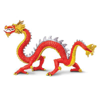 Horned Chinese Dragon Toy | Dragon Toy Figurines | Safari Ltd.