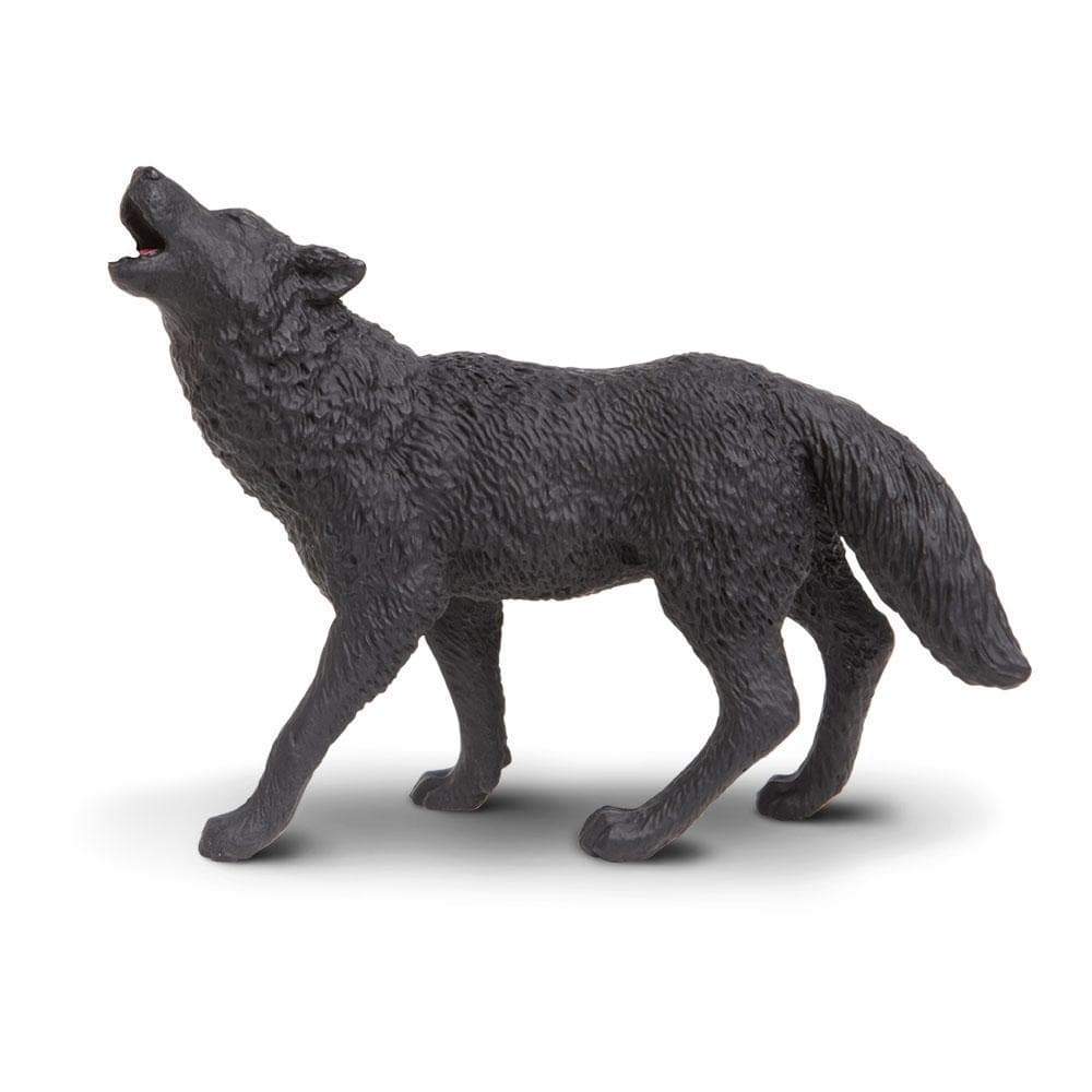 Black Wolf Toy | Wildlife Animal Toys | Safari Ltd.