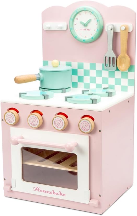 Pink Oven & Hob Set | Educational Toys | Safari Ltd®