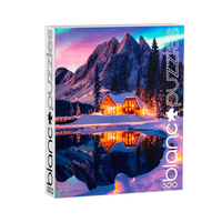 Blanc Puzzles - Northern Lights - Woods |  | Safari Ltd®