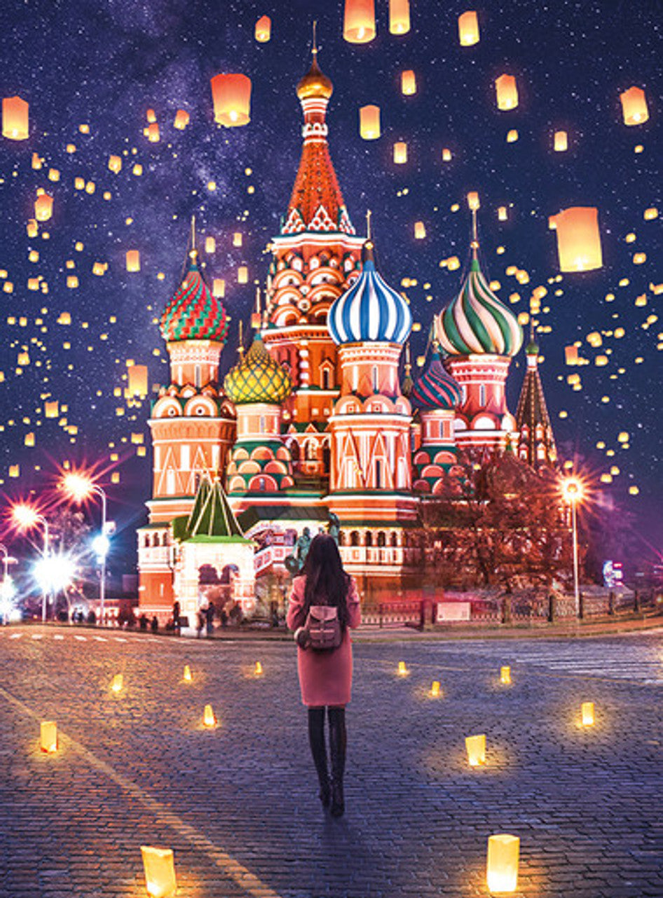 NOIR Puzzle - Wanderlust - Moscow |  | Safari Ltd®