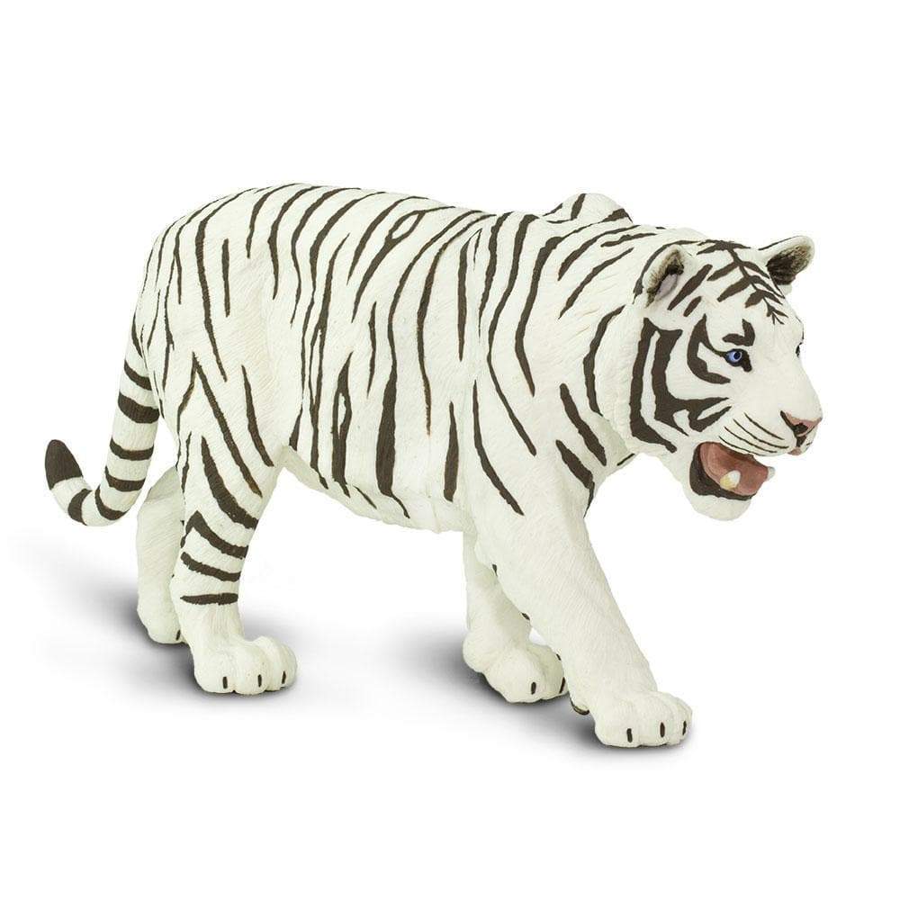 White Siberian Tiger Toy | Wildlife Animal Toys | Safari Ltd®