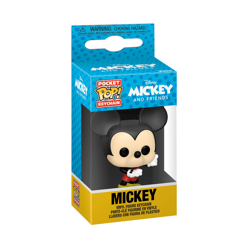 Funko - Disney Classics Mickey - Funko Pocket Pop! Key Chain |  | Safari Ltd®