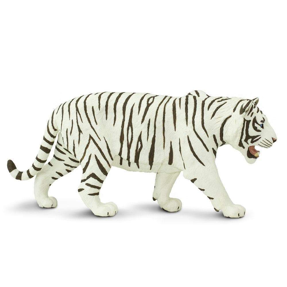 White Siberian Tiger Toy | Wildlife Animal Toys | Safari Ltd®