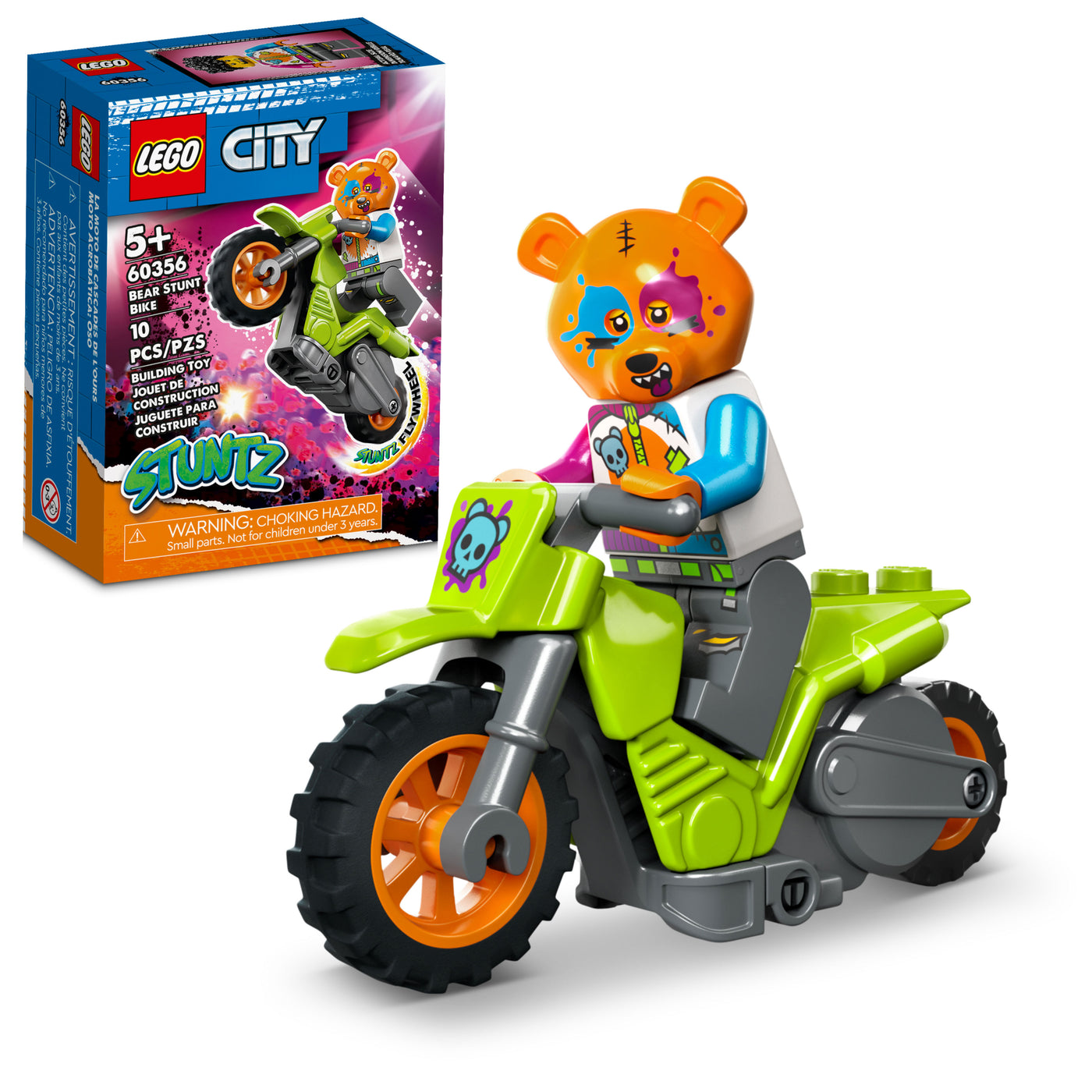 60356 Bear Stunt Bike |  | Safari Ltd®