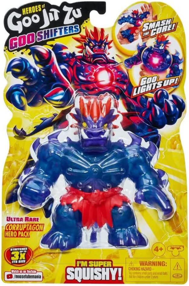 Heroes of Goo Jit Zu - Goo Shifters Hero Pack Wave 1 - Series 7 - Ultra Rare Corruptagon |  | Safari Ltd®