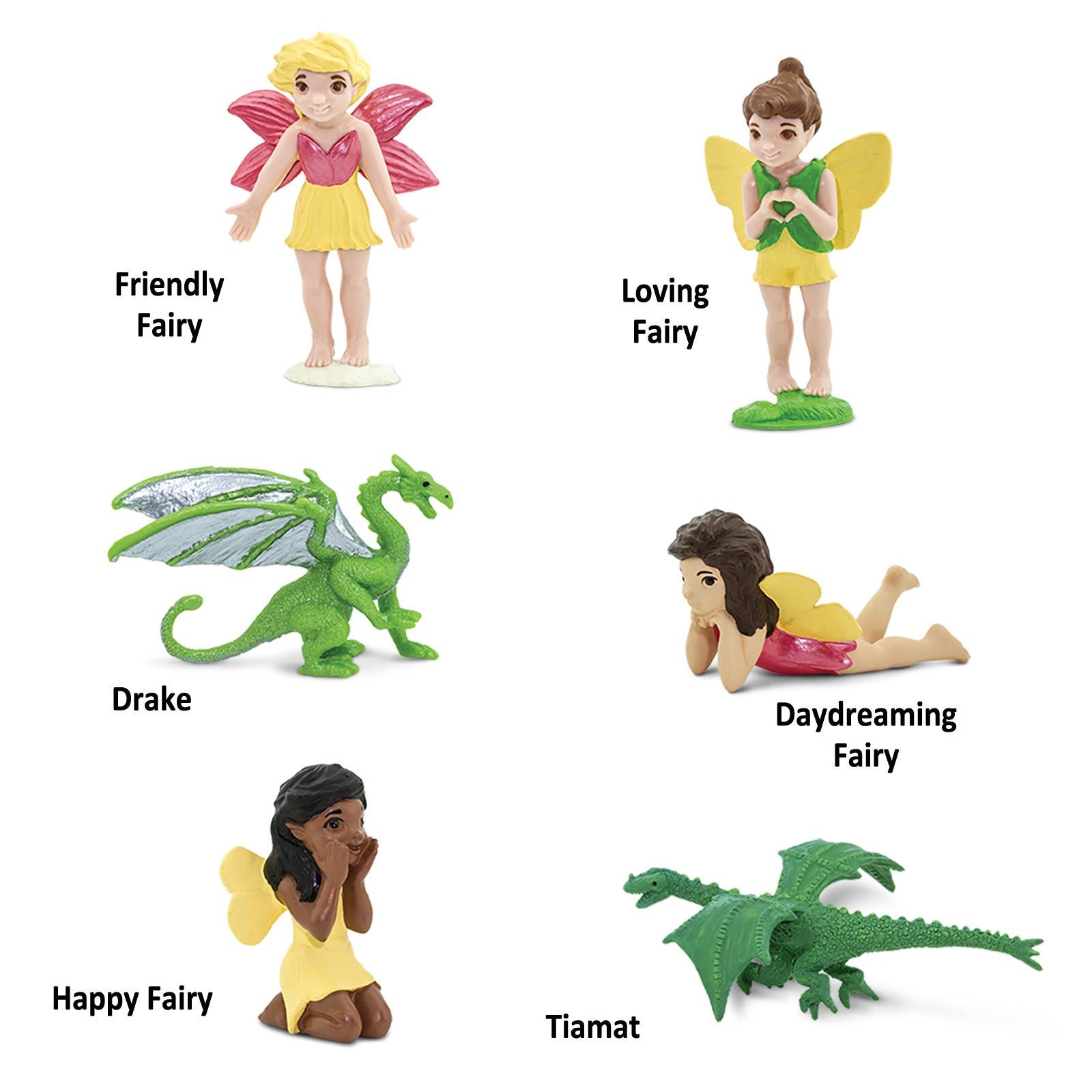 Fairies & Dragons Designer TOOB® | TOOBS® - Mini Toys | Safari Ltd®