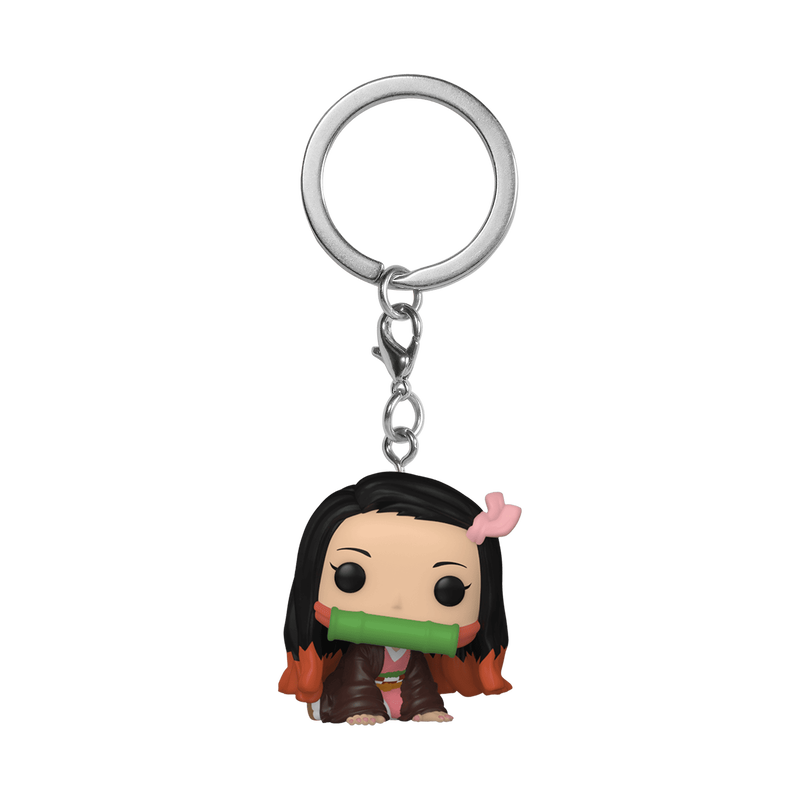 Funko - Demon Slayer - Nezuko Kamado - Funko Pocket Pop! Key Chain |  | Safari Ltd®