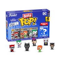 Funko - Batman Harley Quinn Funko Bitty Pop! Mini Figure 4-Pack |  | Safari Ltd®