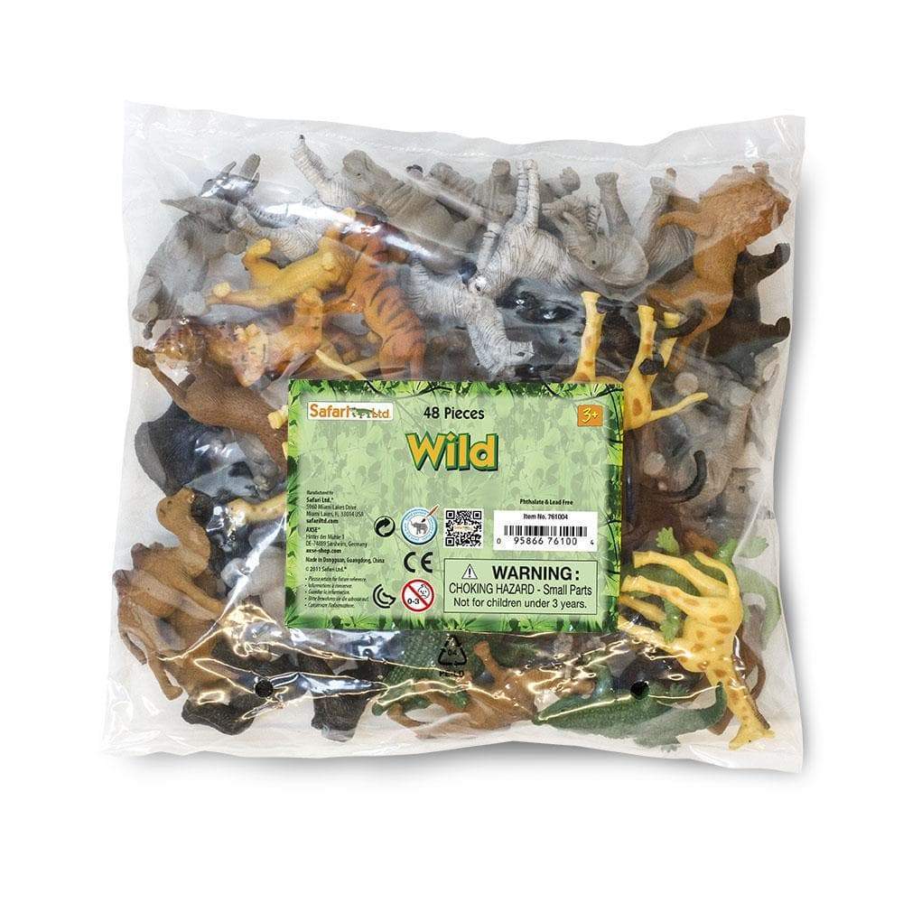 Wild Bulk Bag | Montessori Toys | Safari Ltd.