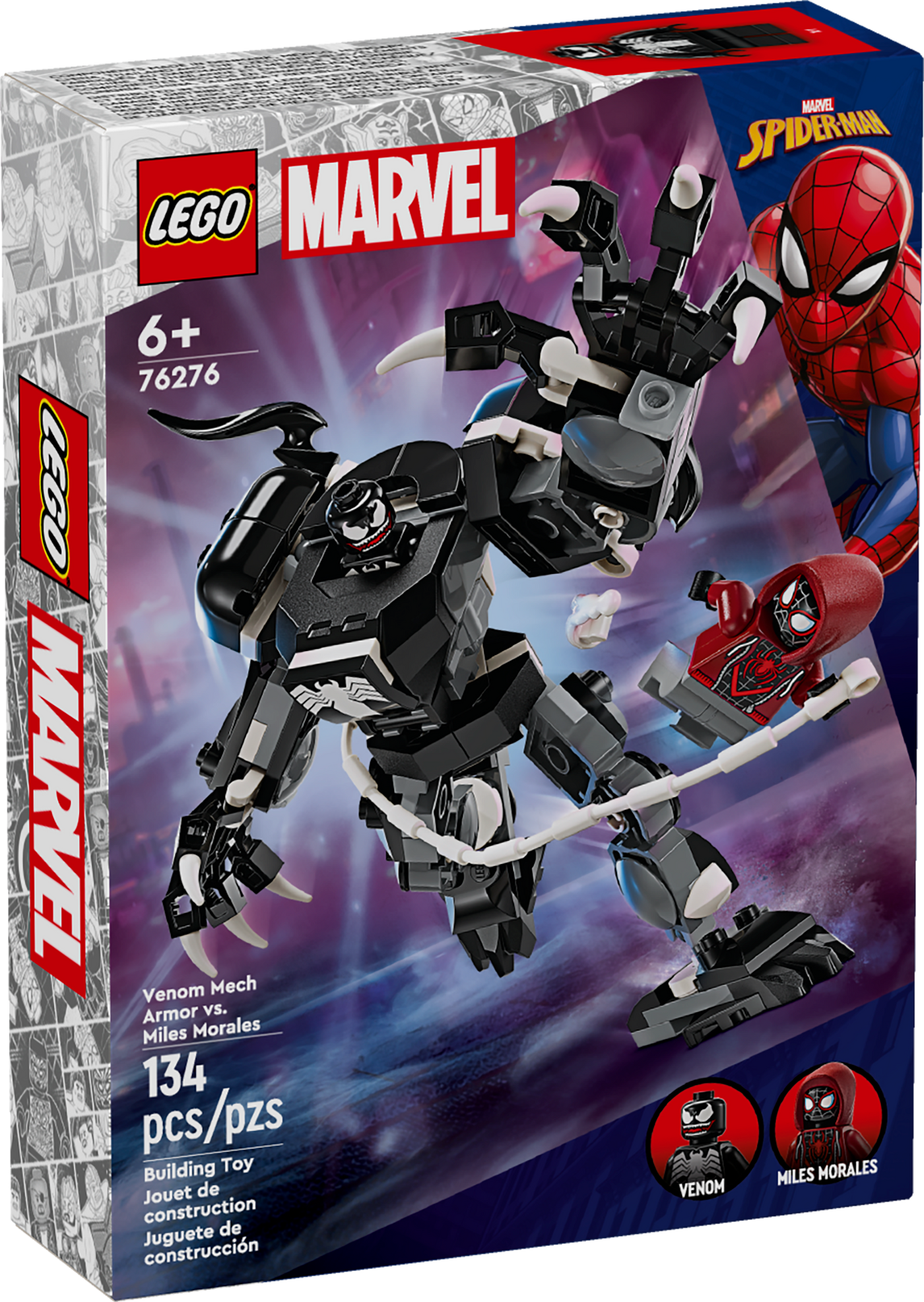 76276 Venom Mech Armor vs. Miles Morales |  | Safari Ltd®