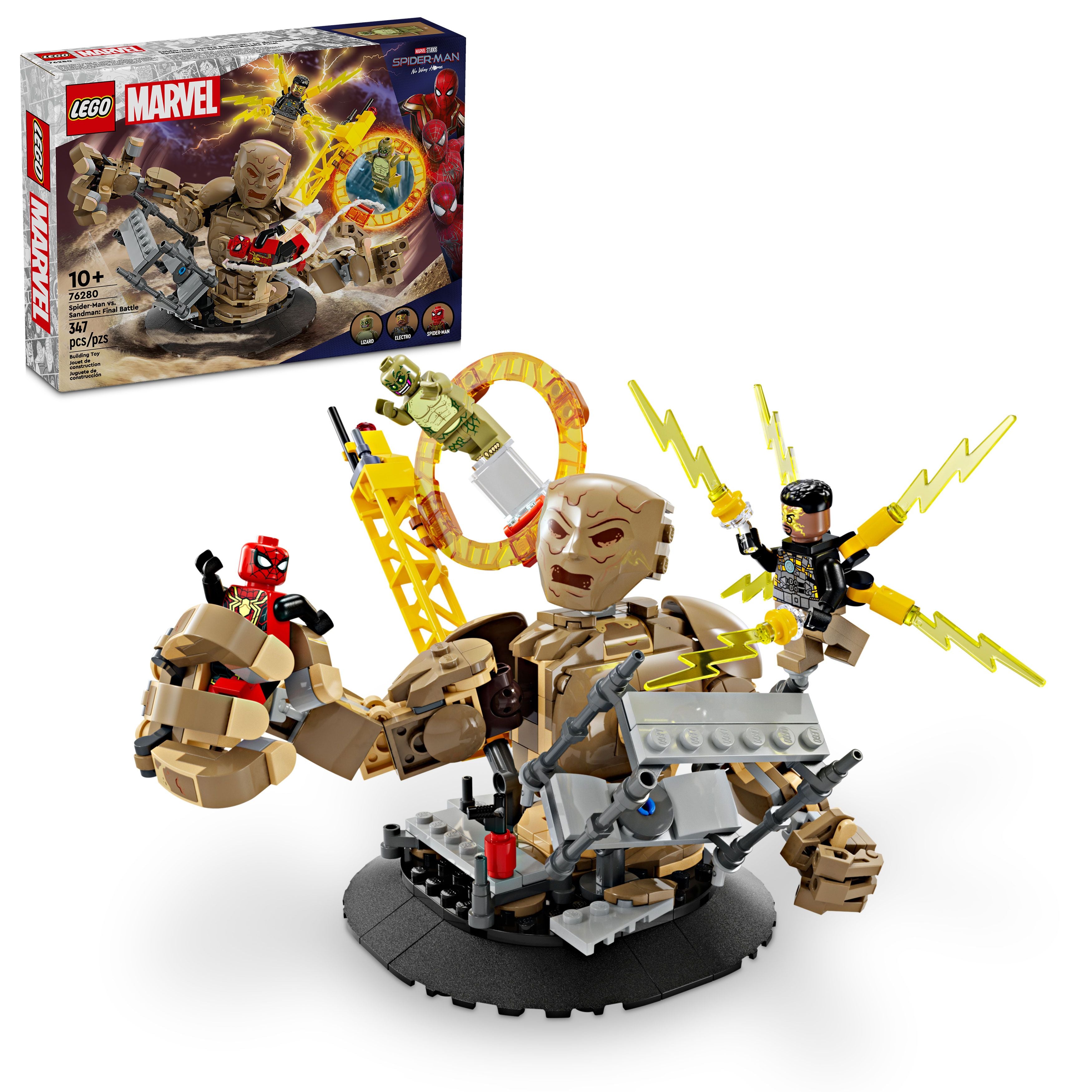 76280 Spider-Man vs. Sandman: Final Battle |  | Safari Ltd®