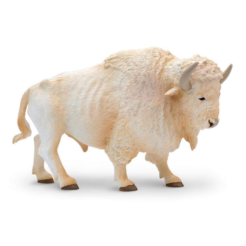 White Buffalo Toy | Wildlife Animal Toys | Safari Ltd.