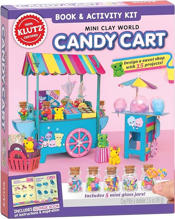 Klutz - Mini Clay World Candy Cart |  | Safari Ltd®