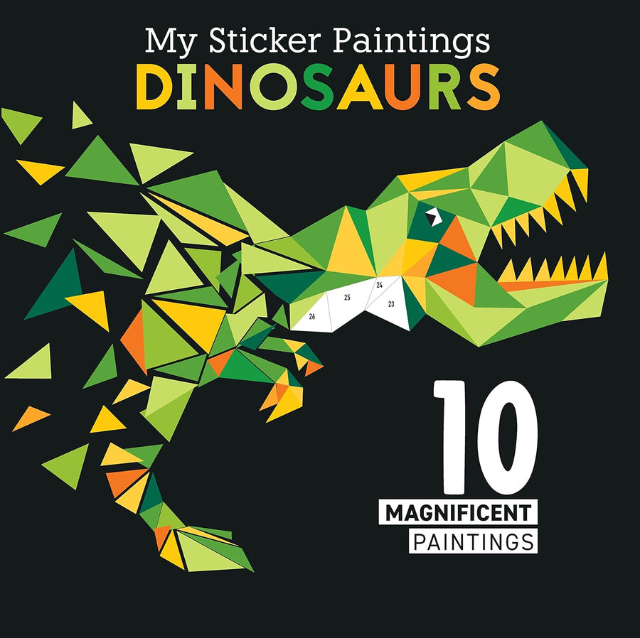 Activity Book - My Sticker Paintings: Dinosaurs |  | Safari Ltd®