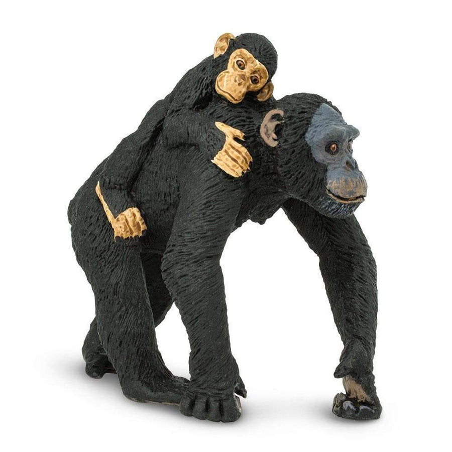 Chimpanzee with Baby Toy | Wildlife Animal Toys | Safari Ltd.