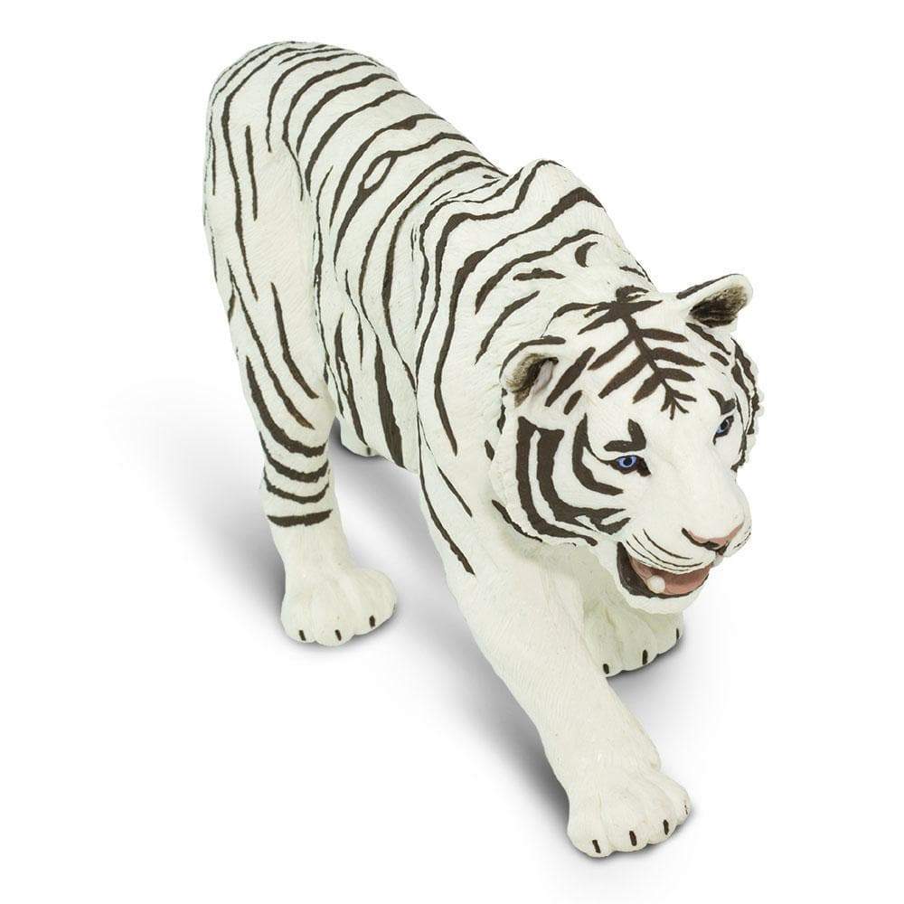 White Siberian Tiger Toy | Wildlife Animal Toys | Safari Ltd®