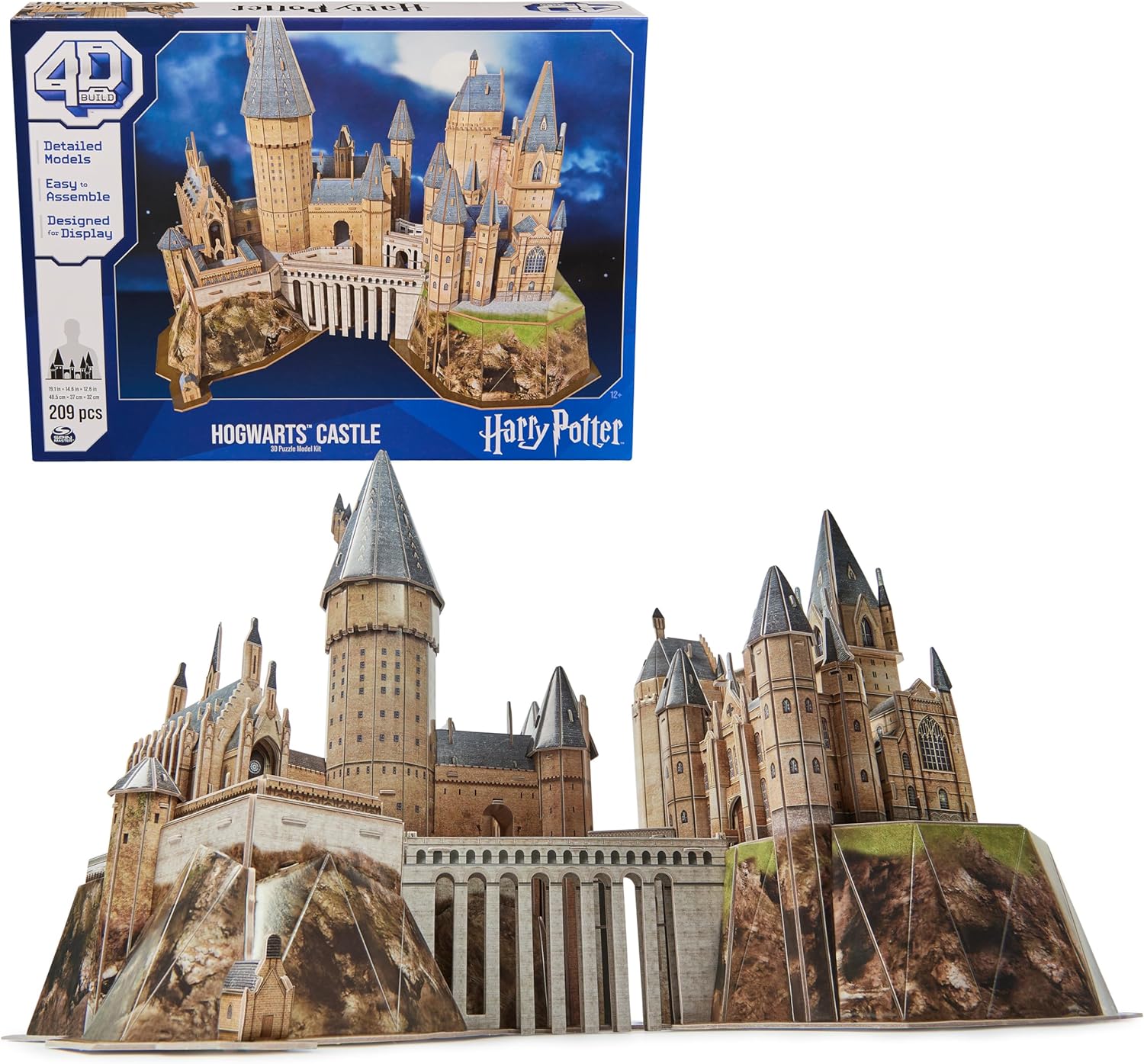 4D Build - Harry Potter - Hogwarts Caste - 3D Puzzle |  | Safari Ltd®