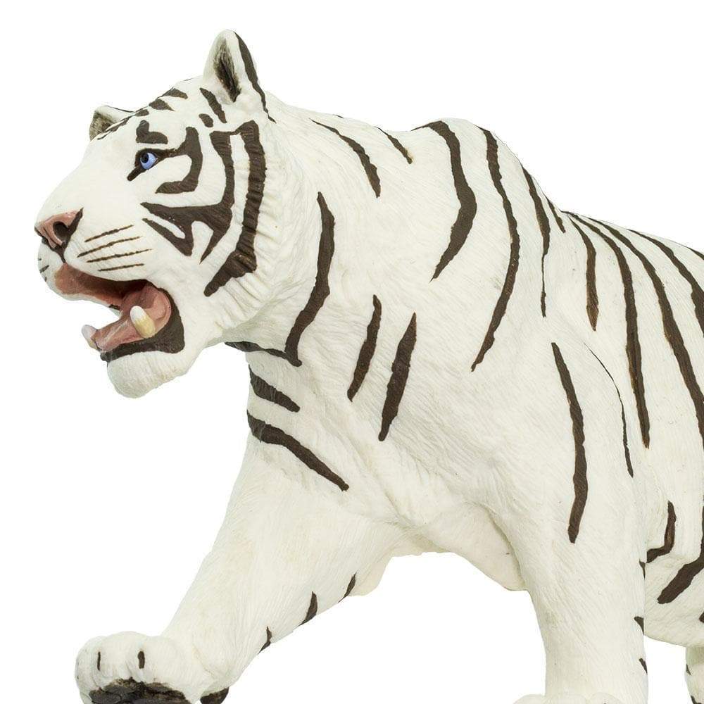 White Siberian Tiger Toy | Wildlife Animal Toys | Safari Ltd®