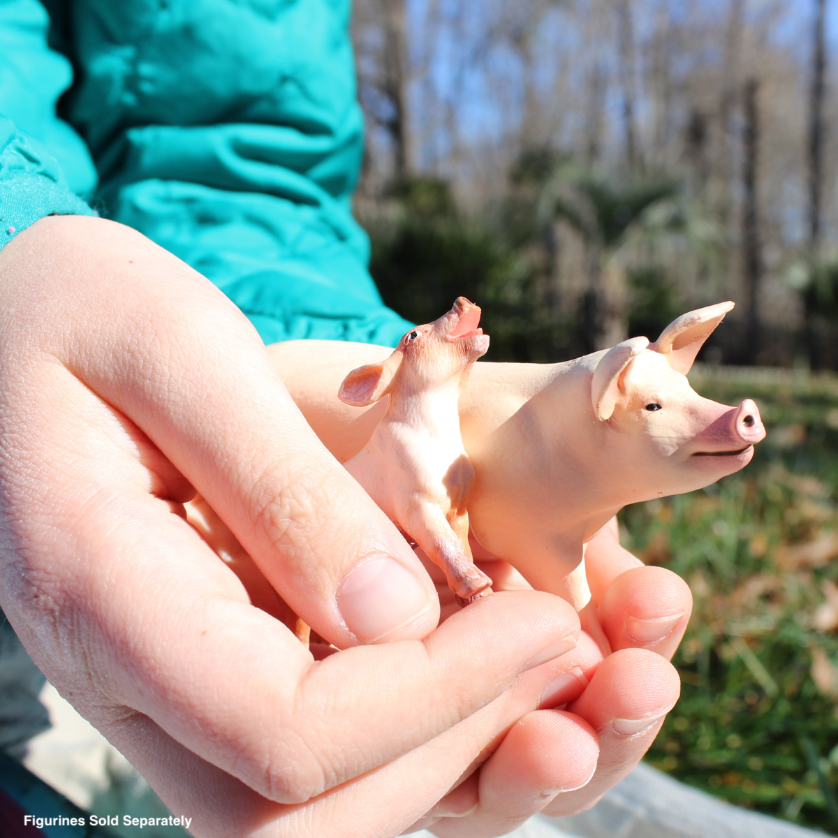 Large White Pig Toy | Incredible Creatures | Safari Ltd®