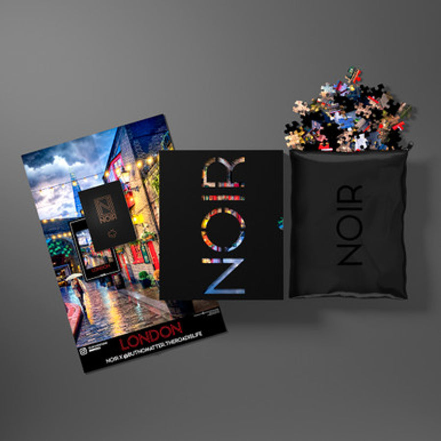 NOIR Puzzle - Wanderlust - London |  | Safari Ltd®