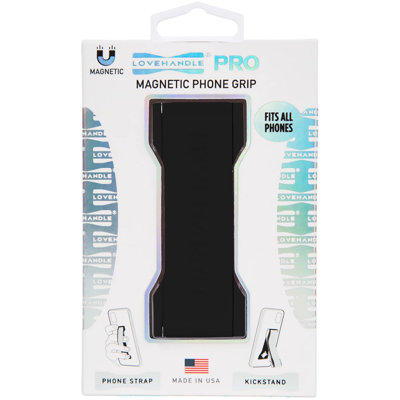 LoveHandle PRO - Black Silicone on Black Base |  | Safari Ltd®