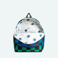 Kane Kids Double Pocket - Blue Checkerboard |  | Safari Ltd®