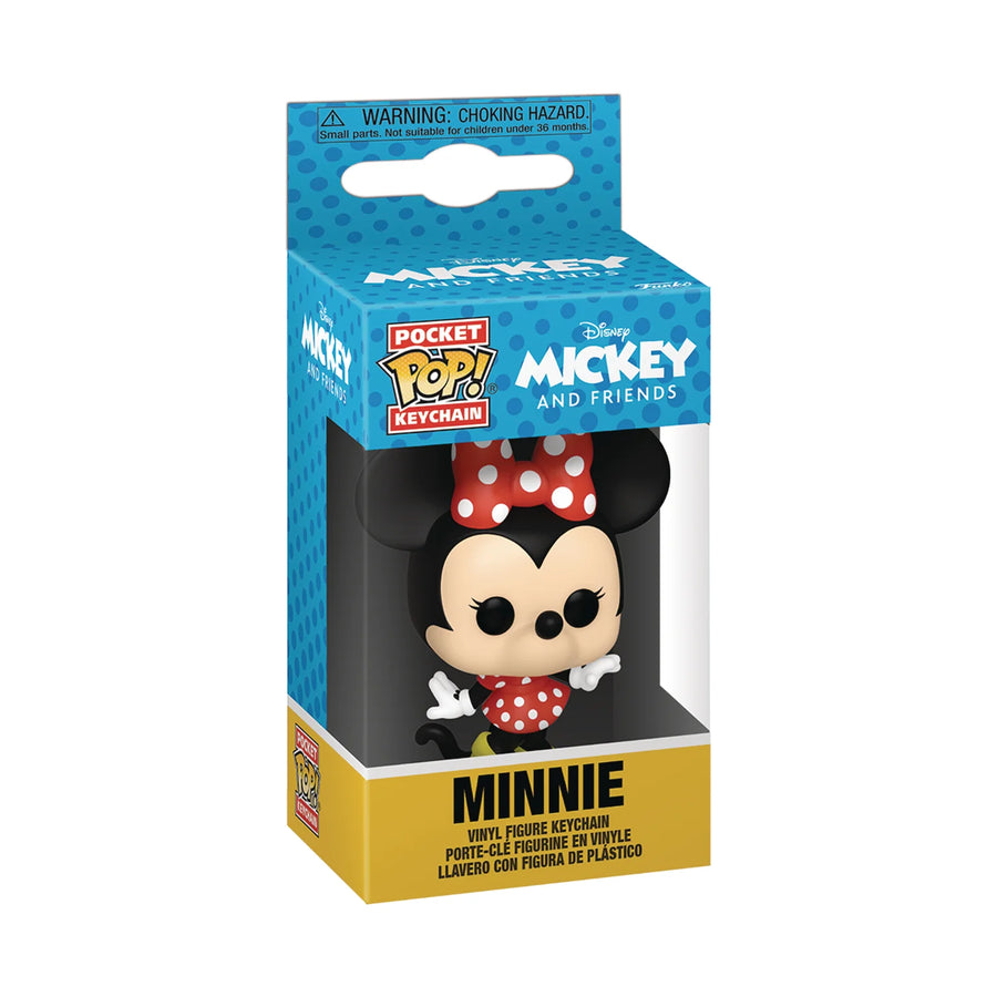 Funko - Disney Classics Minnie - Funko Pocket Pop! Key Chain |  | Safari Ltd®