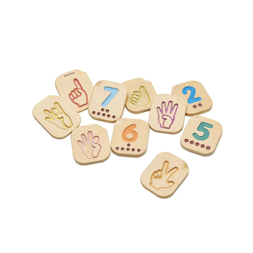 Hand Sign Numbers 1-10 | Educational Toys | Safari Ltd®