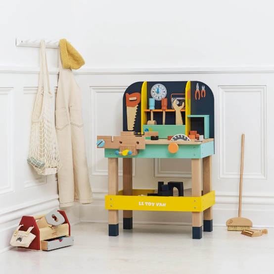 Alex's Toy Work Bench - 11 Accessory Set | Safari Friends | Safari Ltd®