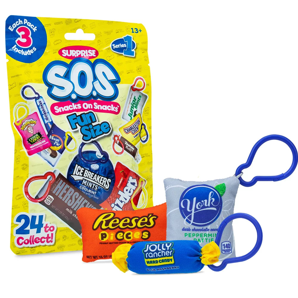 SOS Fun Size Plush 3-Pack Dangler |  | Safari Ltd®