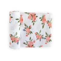 Watercolor Roses Cotton Muslin
Swaddle Single |  | Safari Ltd®