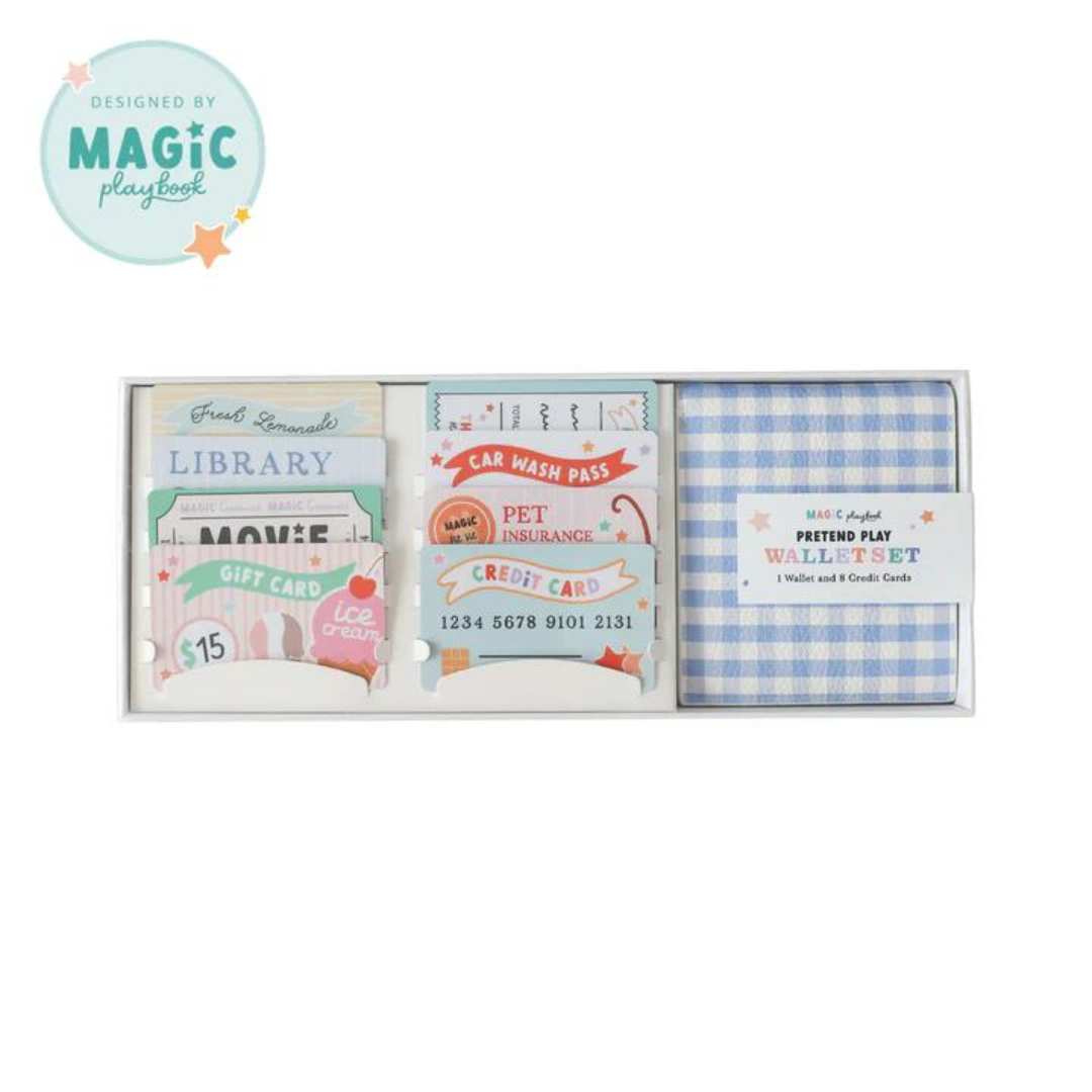 Pretend Play Wallet & Credit Card Set |  | Safari Ltd®