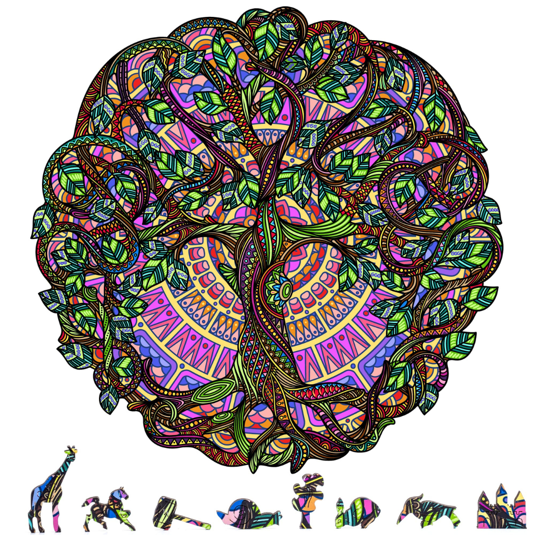 ZenChalet - Tree of Life - 500 PC Puzzle |  | Safari Ltd®