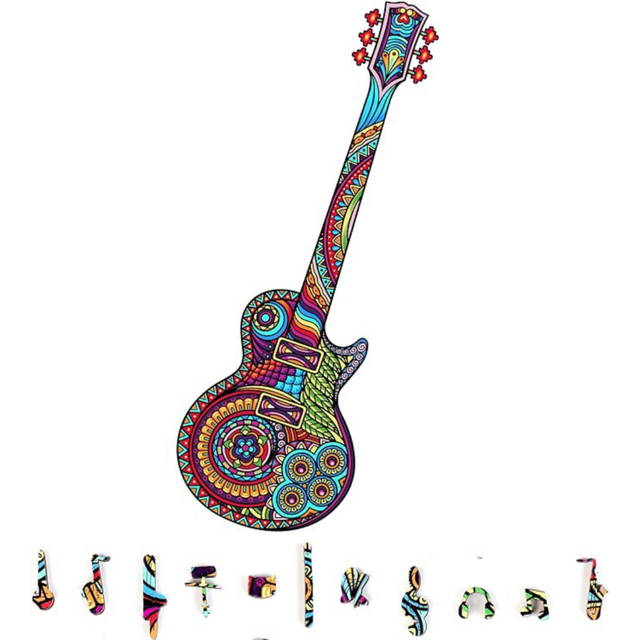 ZenChalet - Guitar - 500 PC Puzzle |  | Safari Ltd®