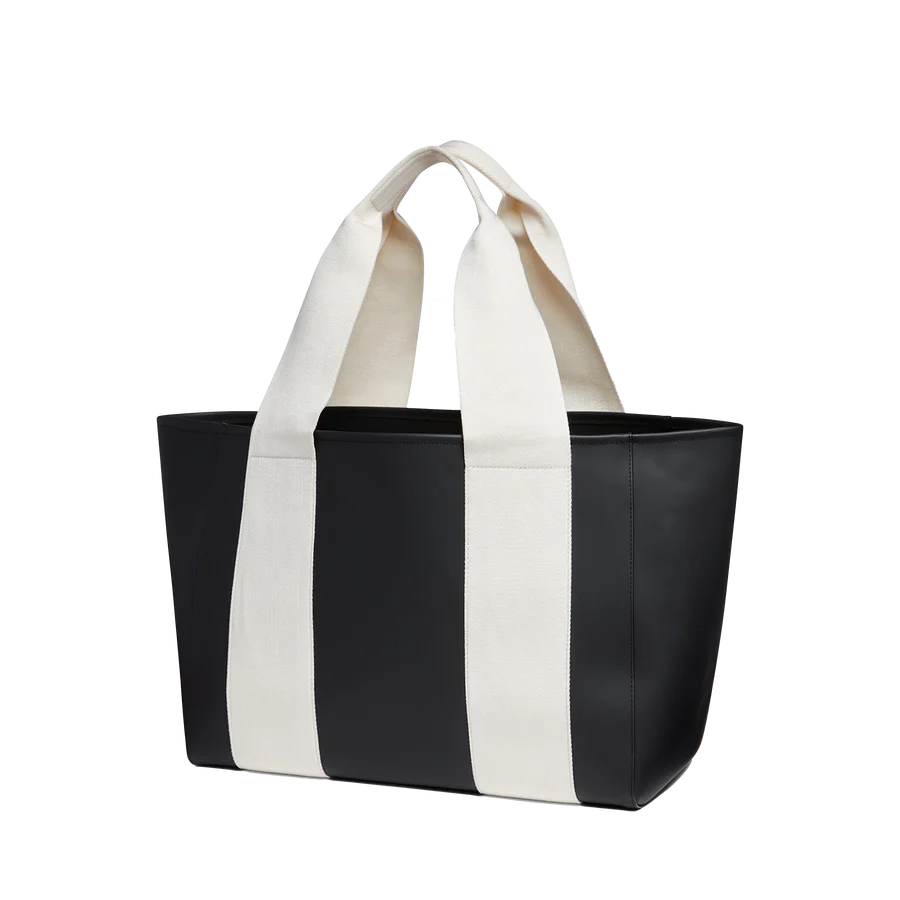 Wellington Cabana Tote - Black/Ivory |  | Safari Ltd®