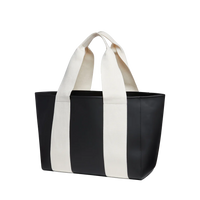 Wellington Cabana Tote - Black/Ivory |  | Safari Ltd®