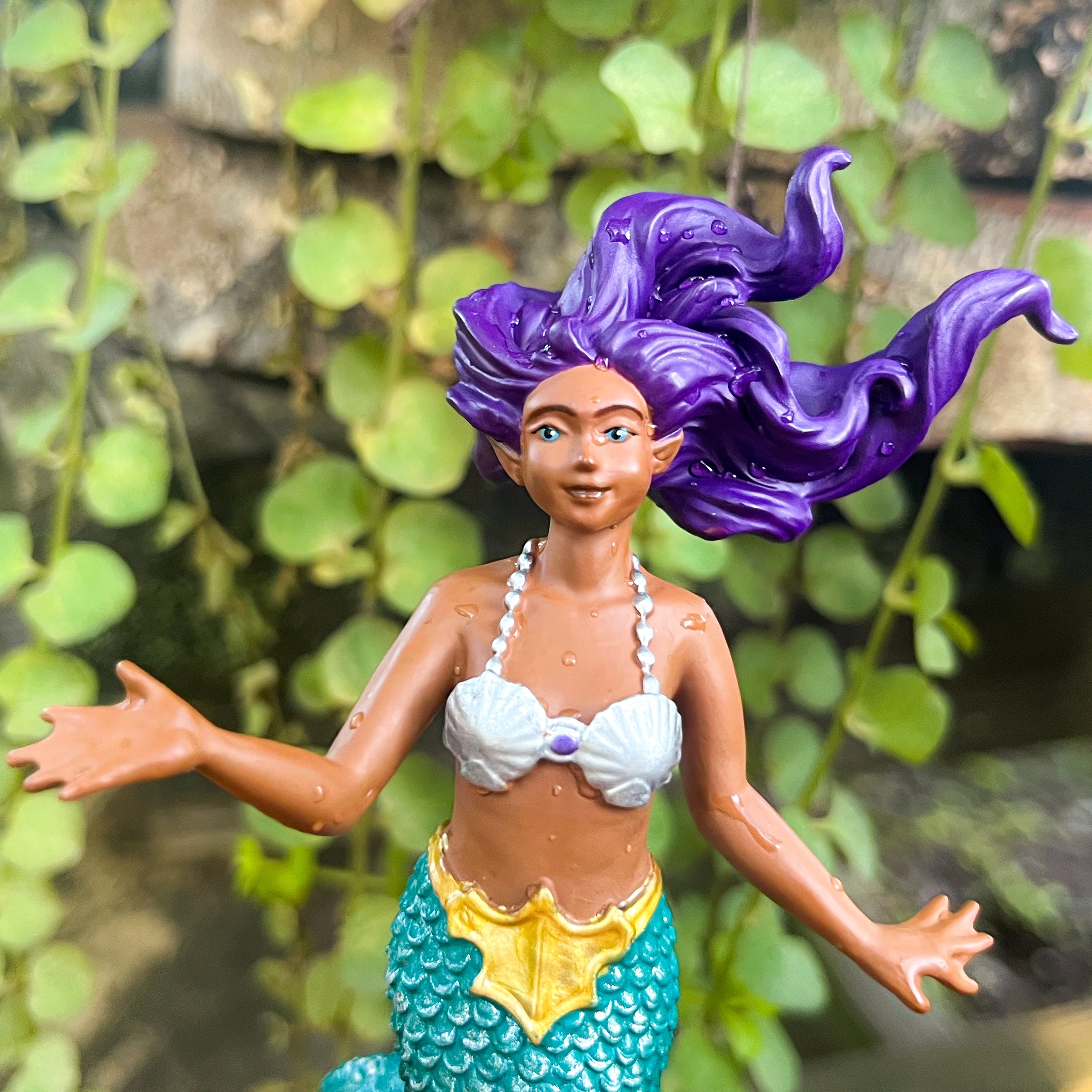 Purple-Haired Mermaid Toy