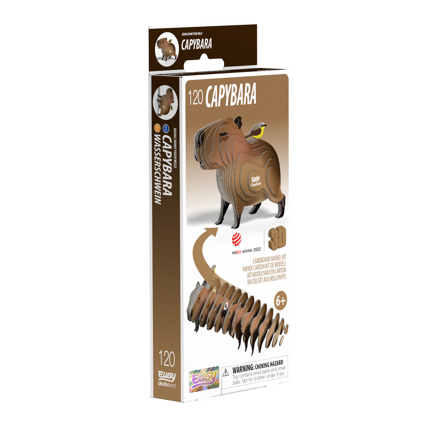 EUGY Capybara 3D Puzzle