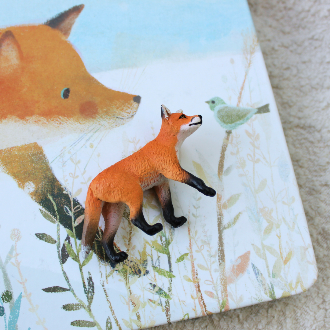 Red Fox Kit Toy Animal Figure |  | Safari Ltd®